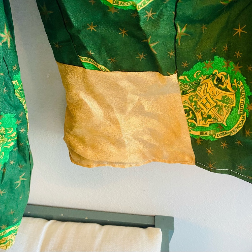 Harry Potter / Draco Malfoy Reversible Handmade One of A Kind Open Jacket - Picture 8 of 8